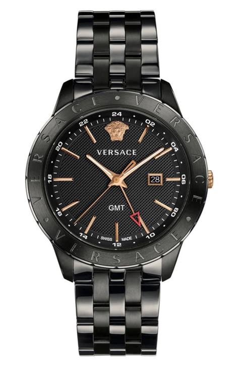 versace men's univers 43 mm w bracelet strap two tone|Buy Versace Univers men's Watch VE2C00421 .